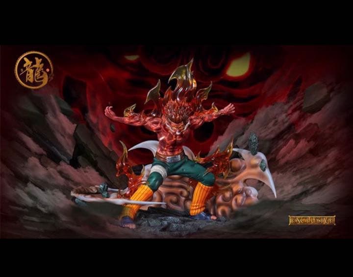 NARUTO ナルト マイト・ガイ 1/7 ガレージキット ガレキ スタチュー①