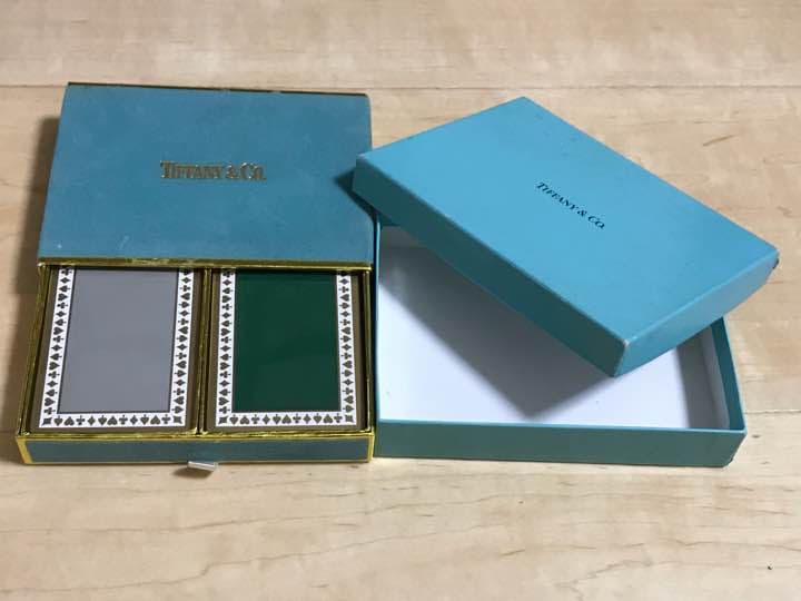 ティファニー未開封(TIFFANY&Co.)トランプ 2set 未使用品 TIFFANY＆Co