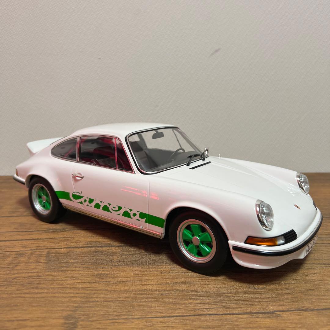 NOREVノレブ 1/12 ポルシェ 911 RS 1973 ホワイト/グリーン