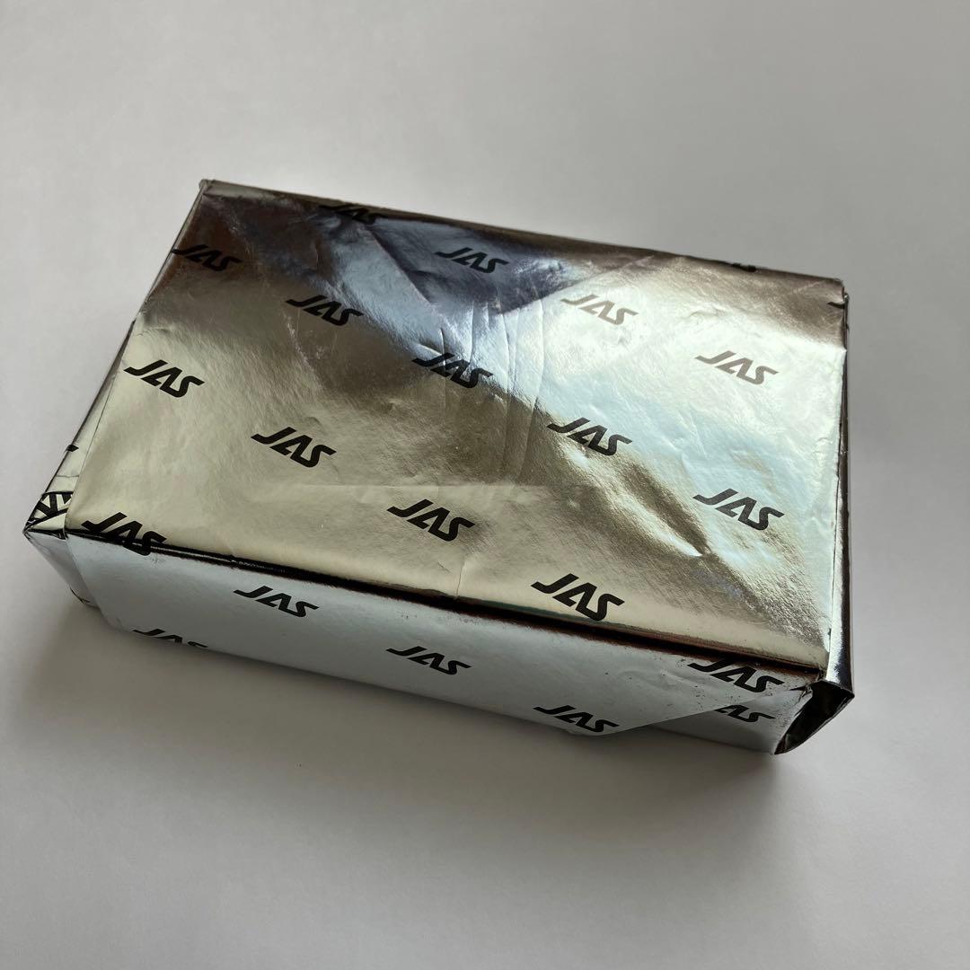 日本エアシステム JAS 飛行機 機内品 時計 置き時計 ダイキャスト 希少品