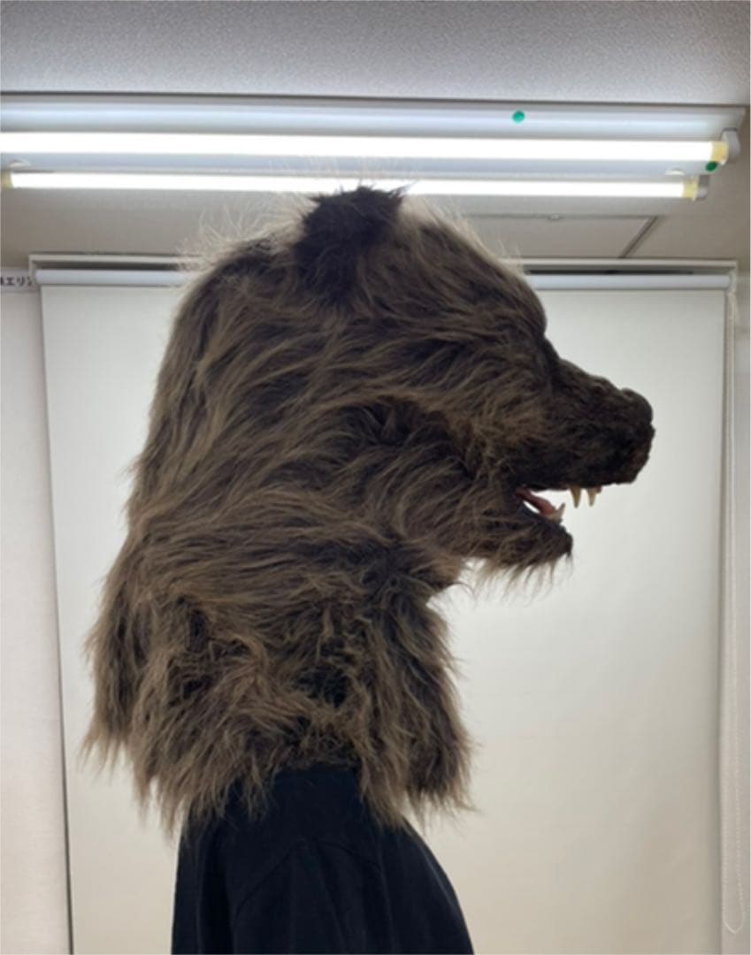 まるで本物！リアルなクマの着ぐるみマスク 最高 まるで本物！リアルな