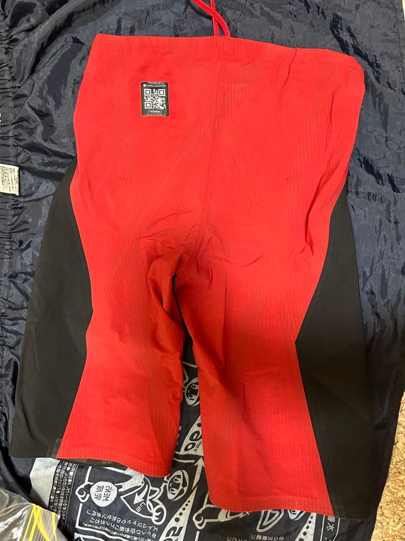 Mizuno GX SONIC6 NV 赤黒 競泳水着 高速水着