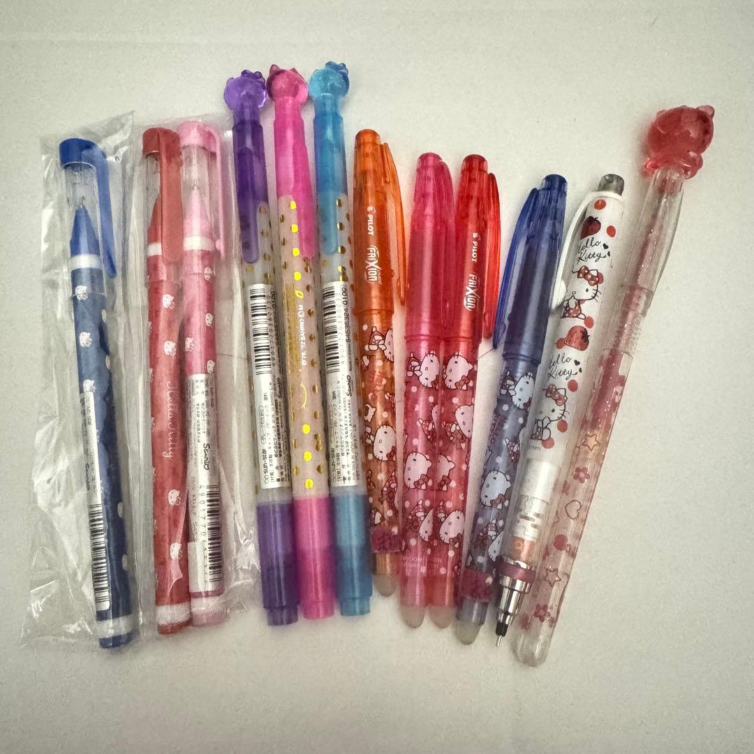 ハローキティ ボールペン 12本セット キティグッズ ボールペン
