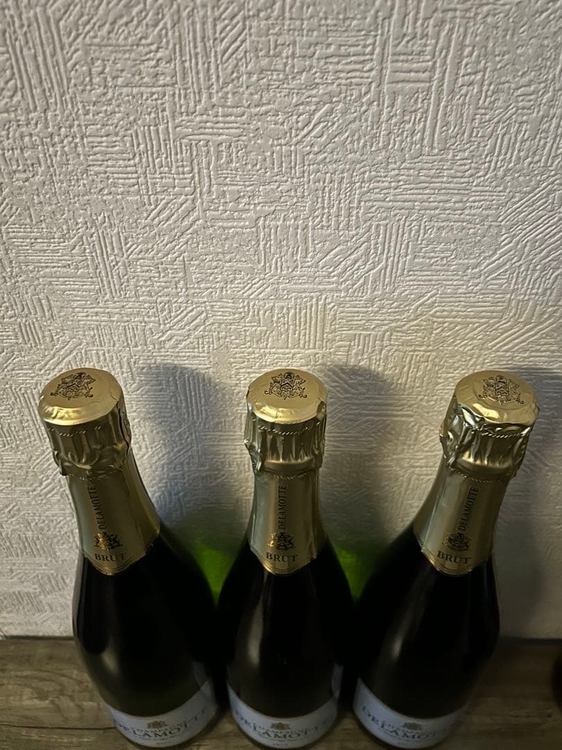 DELAMOTTE ブリュットシャンパン 超お得3本セット - メルカリ