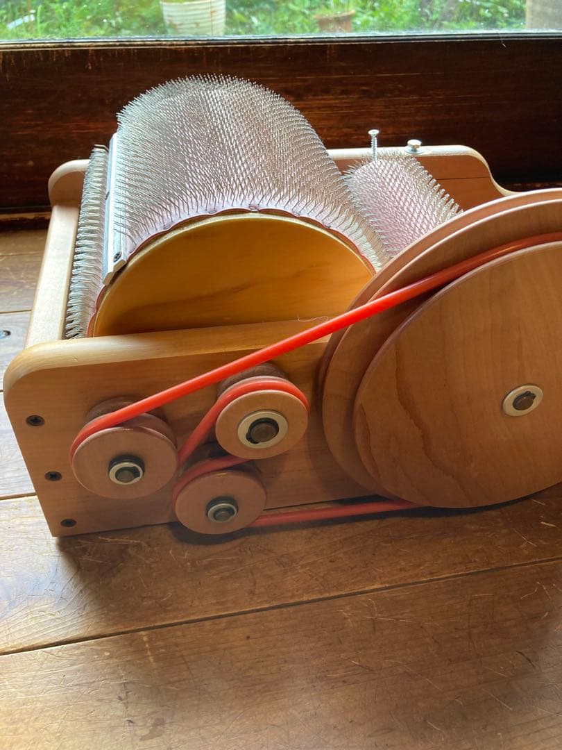 値下げ　美品　Ashford ドラムカーダー