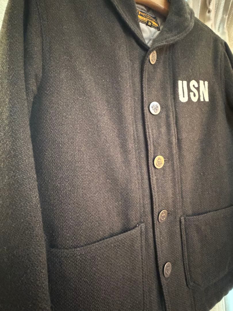 t*f様 【pherrow's】 ウールデッキジャケット サイズ M