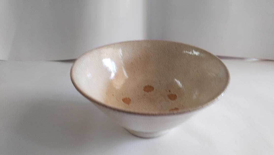 陳安窯 徐仙吉 ( 松山 ) 茶碗 銘『閑居』 前大徳 摩尼宗深 書付