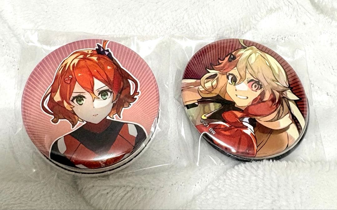 新品未使用】ワルキューレ マクロスΔ フレイア 缶バッジ デジタル