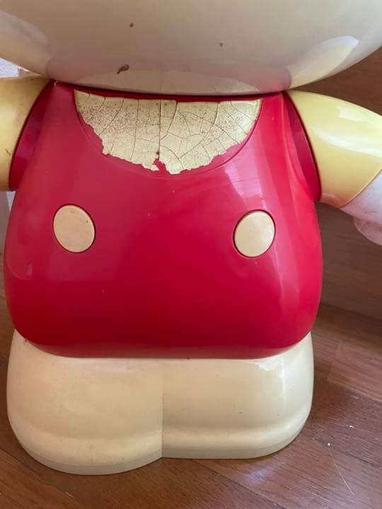 レトロ　超レア なキティの置き物