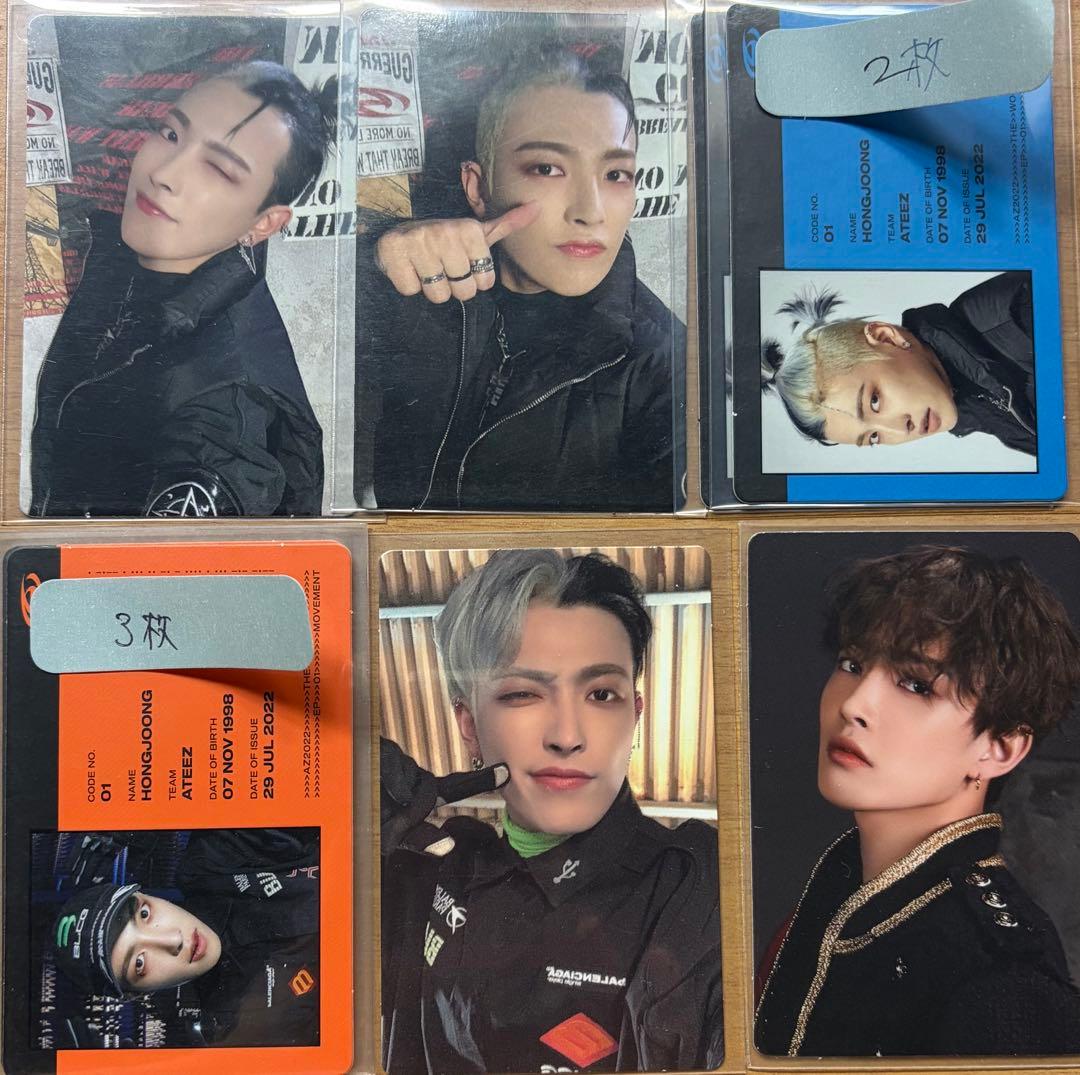 ATEEZ アチズ トレカ ホンジュン - メルカリ