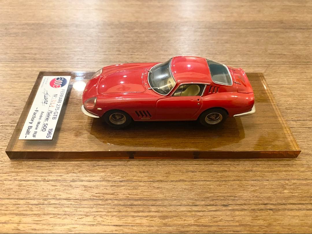 中古品 希少！1/43 AMR フェラーリ 275GTB レッド 中古品 希少！1/43