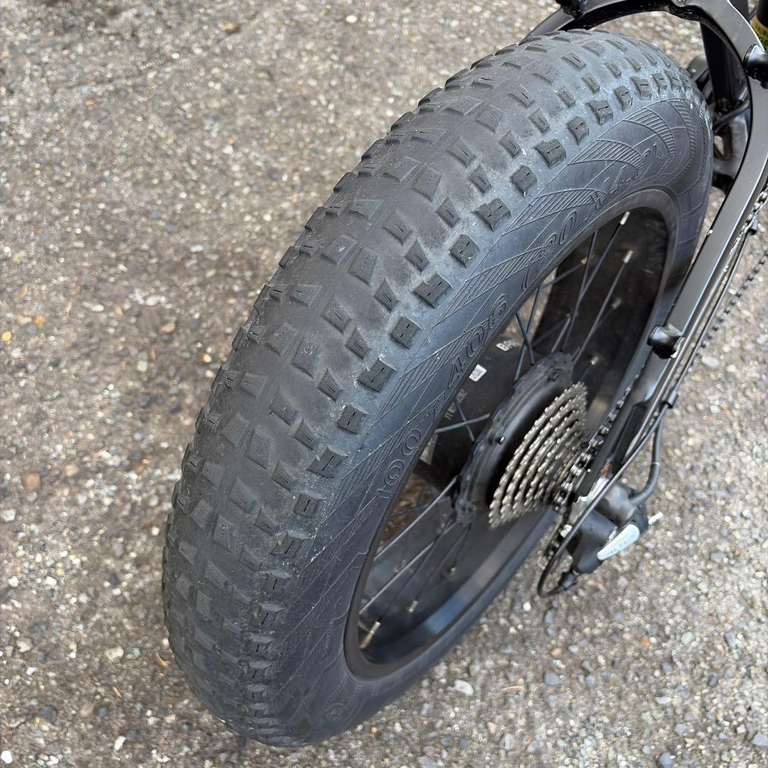 Daikon　MATEX電動アシスト自転車折りたたみ式ファットバイク黒