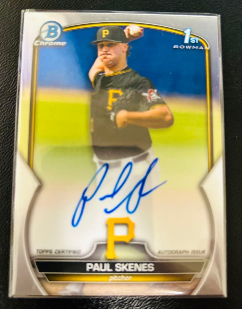 サイ・ヤング賞獲得！】ポールスキーンズpaul skenes直筆サインカード