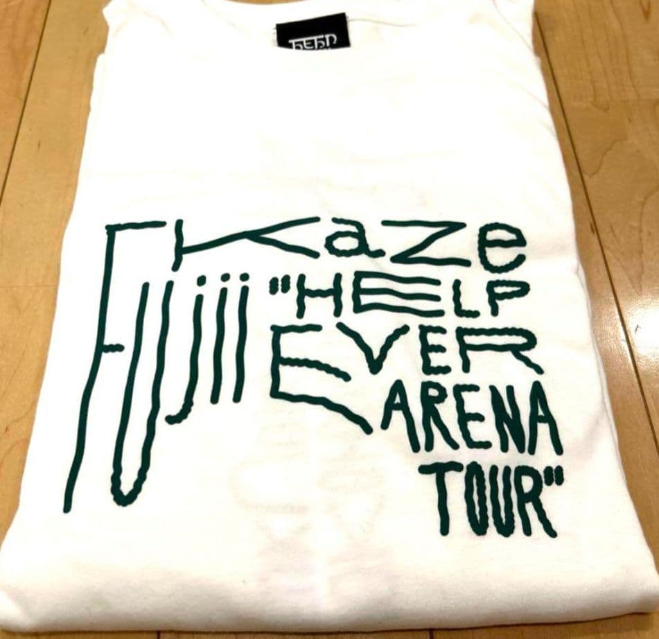 藤井風“HELP EVER ARENA TOUR” S 長袖Tシャツ 白 藤井風 Fujiikaze Tシャツ