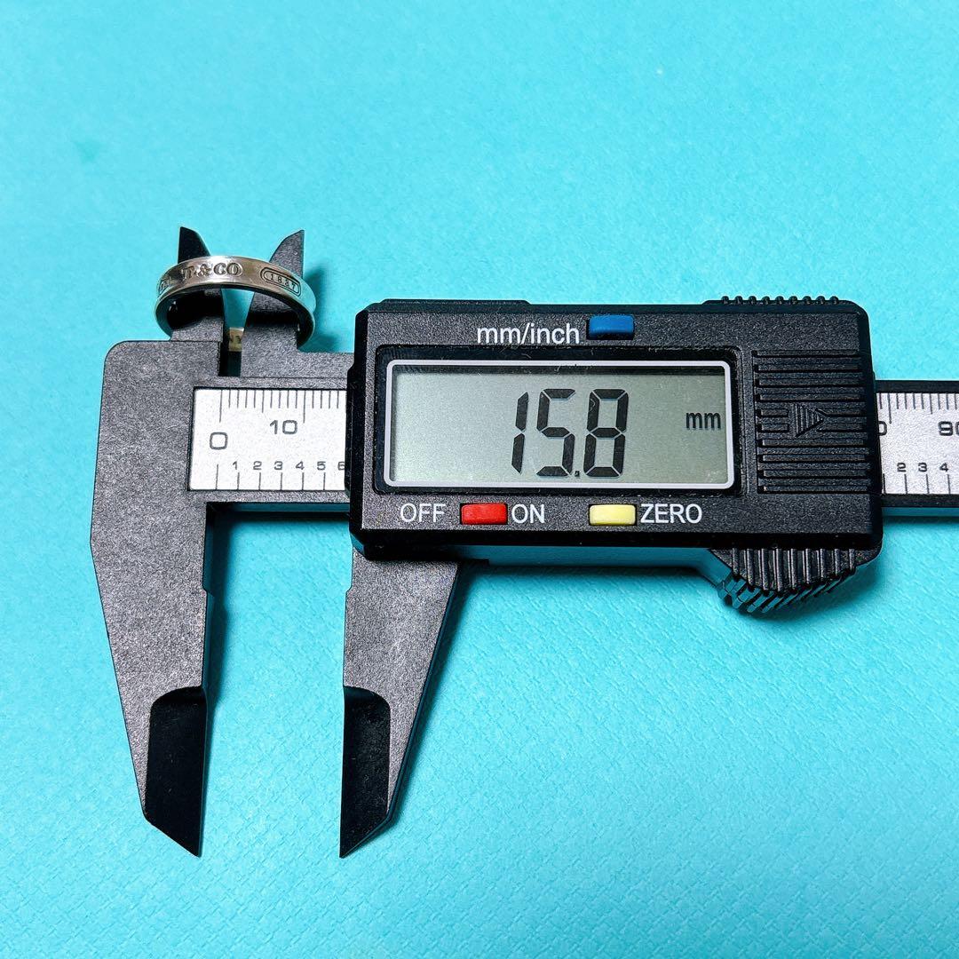 【美品】9号 Tiffany ティファニー 1837 ナローリング SV925