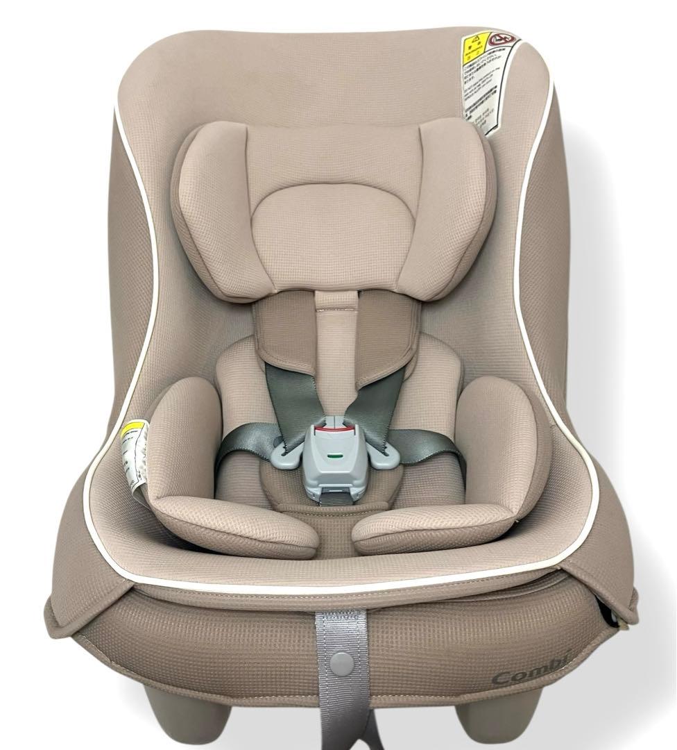 極美品 送料無料 コンビ コッコロS UX シートベルト固定 ヘーゼルナッツ