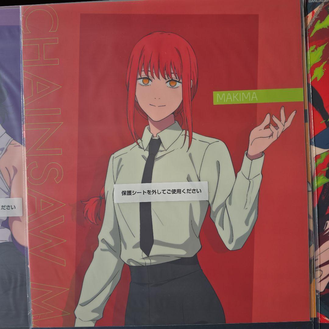 チェンソーマン クリアポスター 5枚セット｜一番くじ 劇場版チェンソー