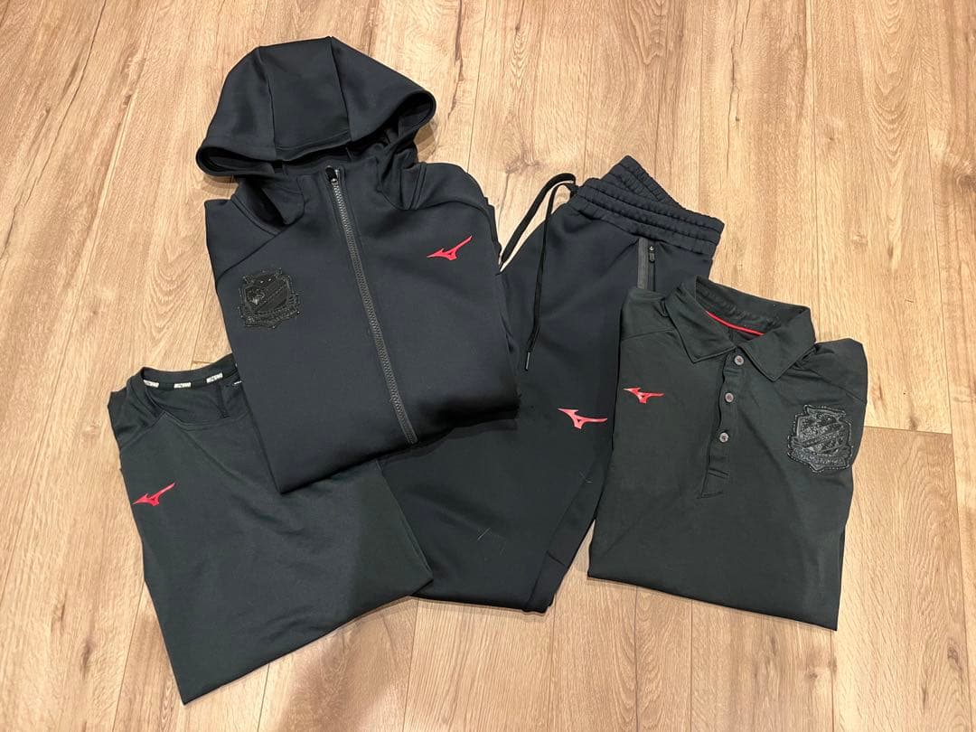 北海道コンサドーレ札幌 選手着用 移動着 ウェア セット ミズノ L