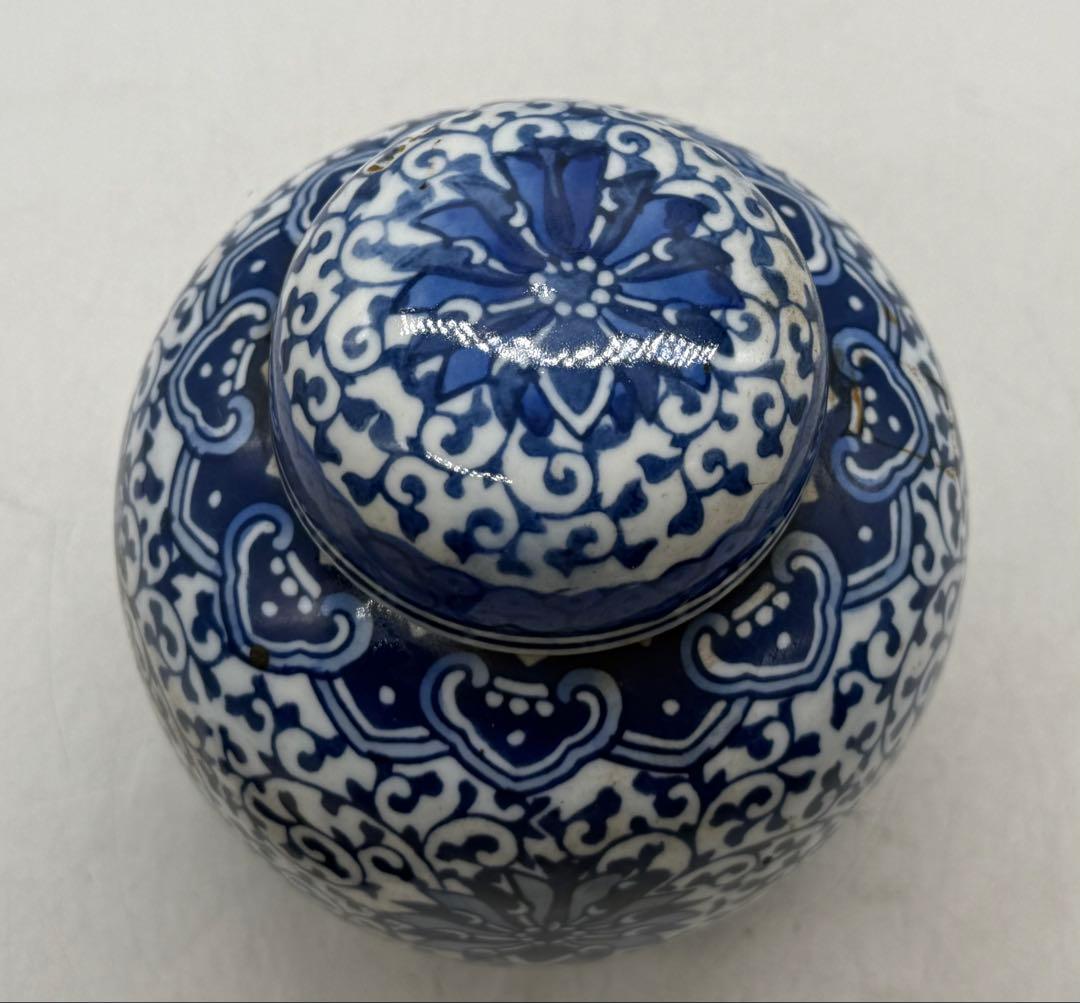 中国 染付 花卉紋壺 茶壺 送料込み260203 - メルカリ