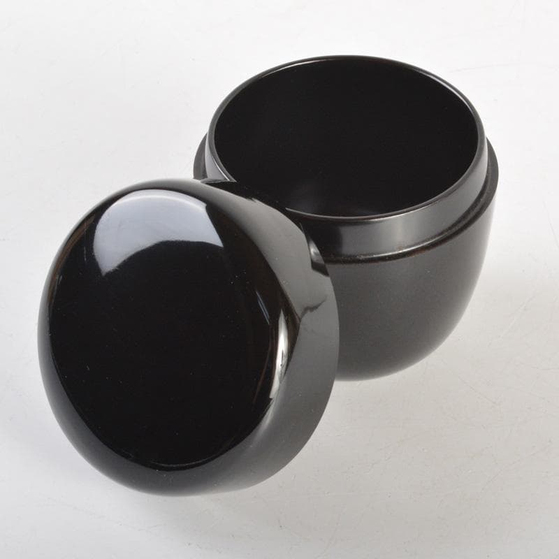 茶道具 黒漆 棗 桐箱付 V 6271