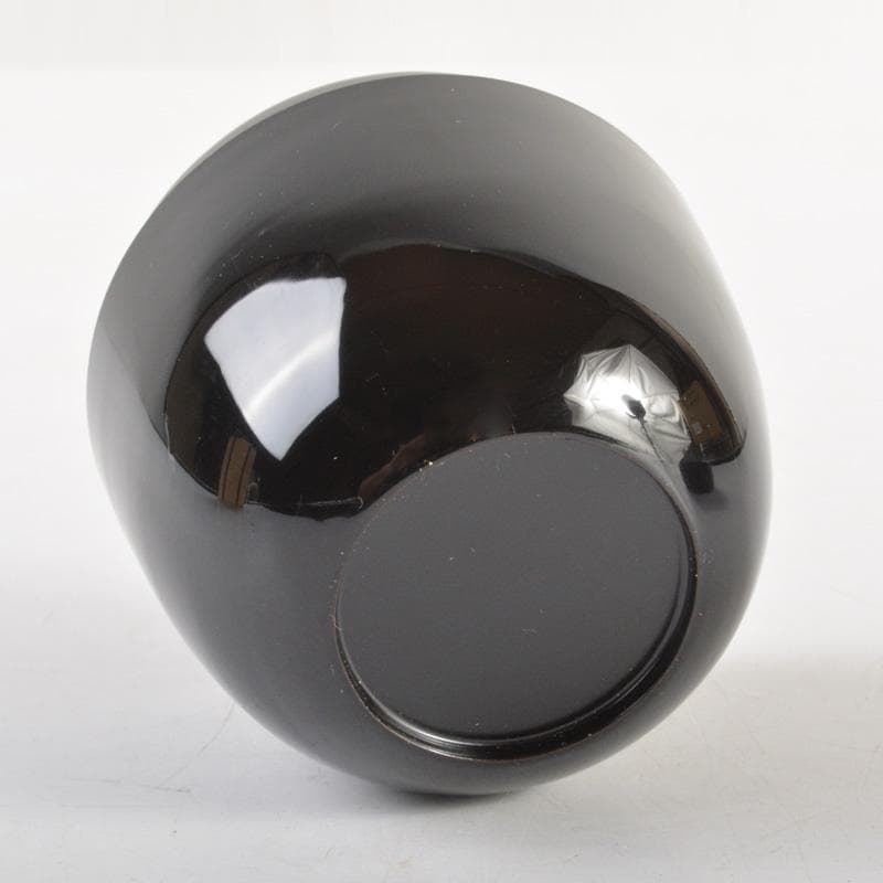 茶道具 黒漆 棗 桐箱付 V 6271