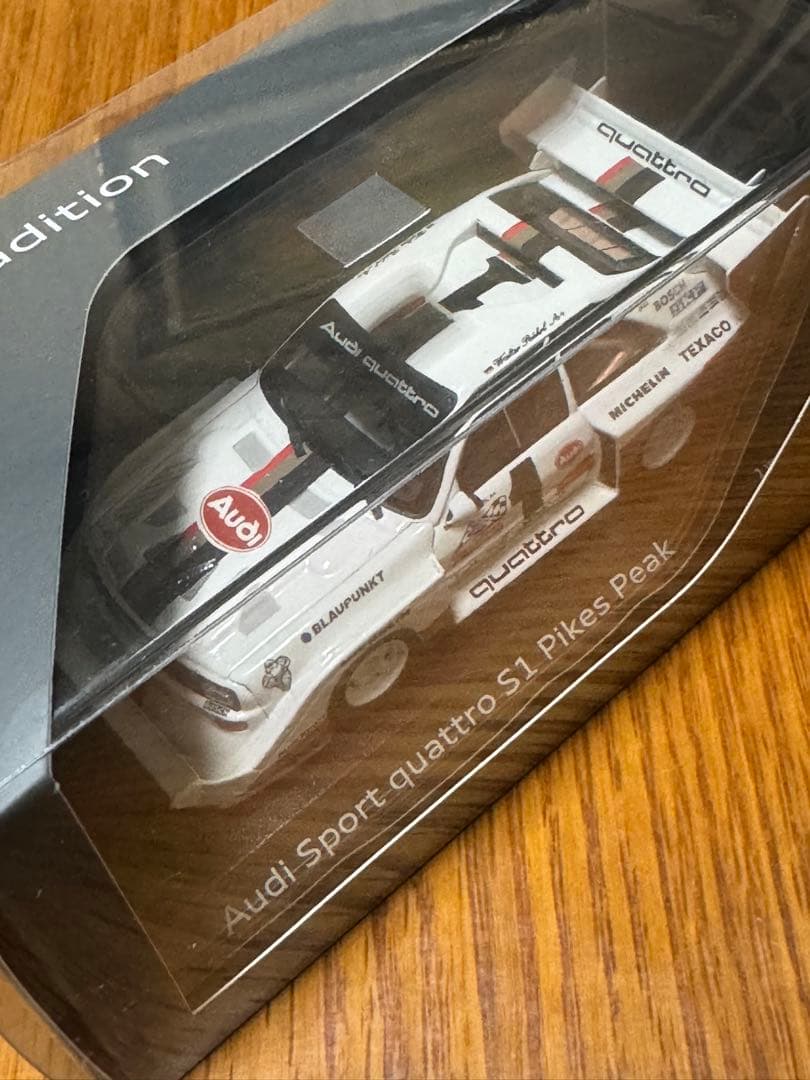 アウディ スポーツ クアトロ S1 Pikes Peak W.ロール 限定品