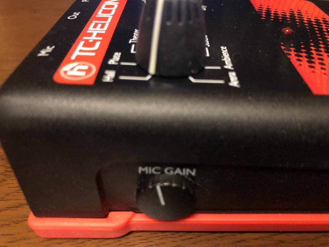 TC-Helicon Voicetone R1ボーカルリバーブ