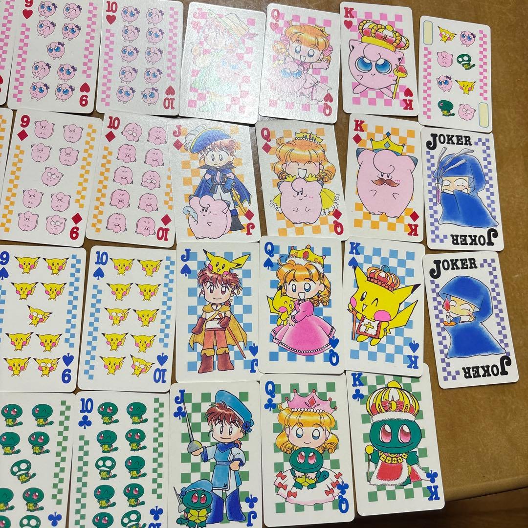 ポケモン　PiPiPiアドベンチャー　 トランプ　ちゃお　レトロ　月梨野ゆみ