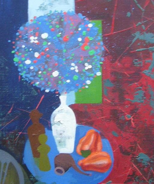 竹内敏彦 絵画 油絵 肉筆油絵 トップ 静物画 抽象画