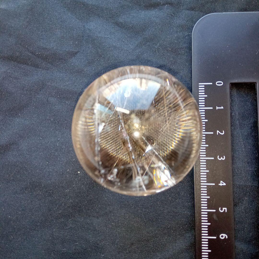 ルチルクオーツ5センチ玉(4.5〜5)