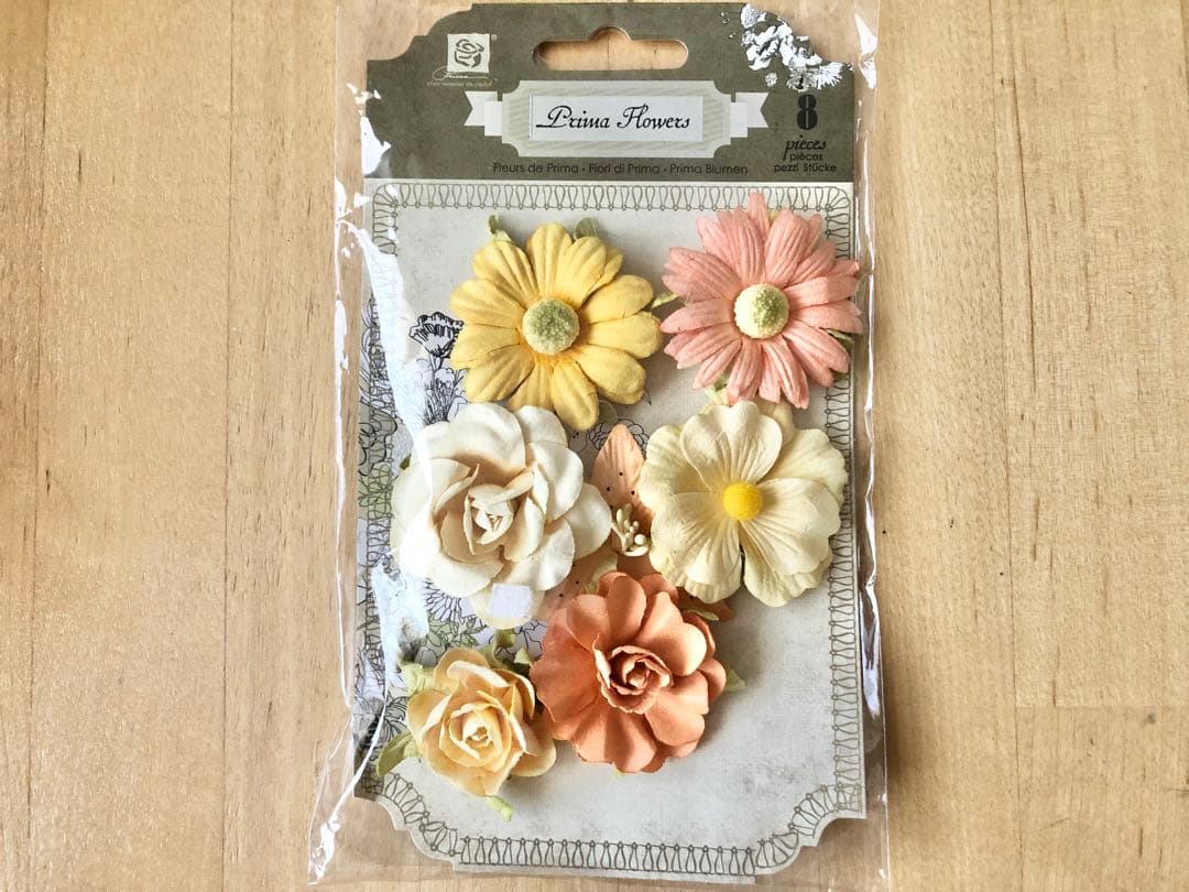 prima スクラップブッキング フラワーセット