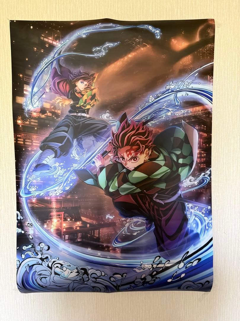 レア品鬼滅の刃 無限城編 炭治郎&義勇 ポスターBIGサイズ