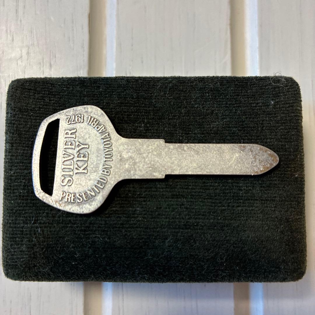 トヨタ純銀マスコットキーカローラセリカ