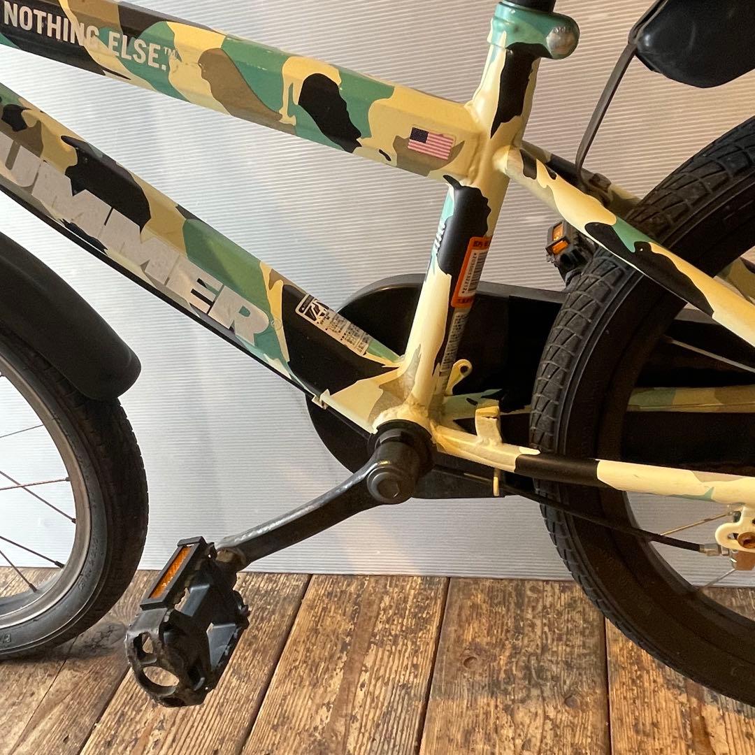HUMMER　ハマー　子供用自転車　ジュニア　18インチ　カゴ無し　サイクリング