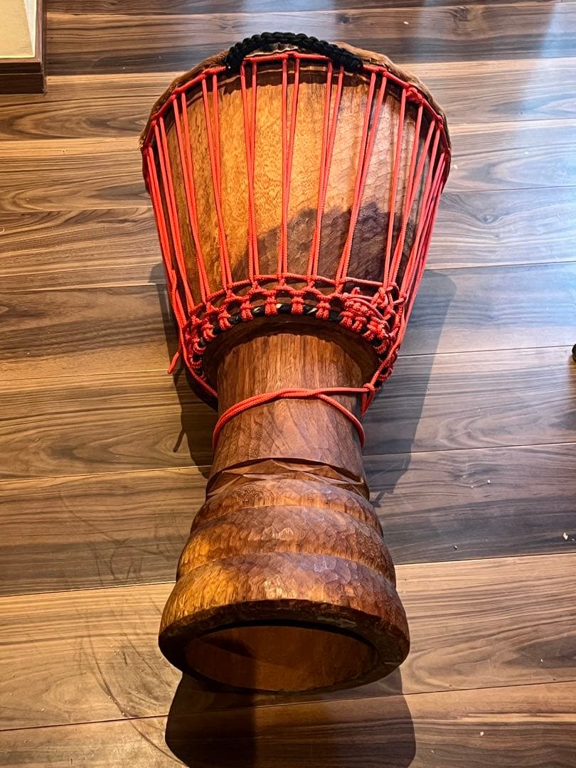 木製パーカッション 楽器 打面30センチジャンベ