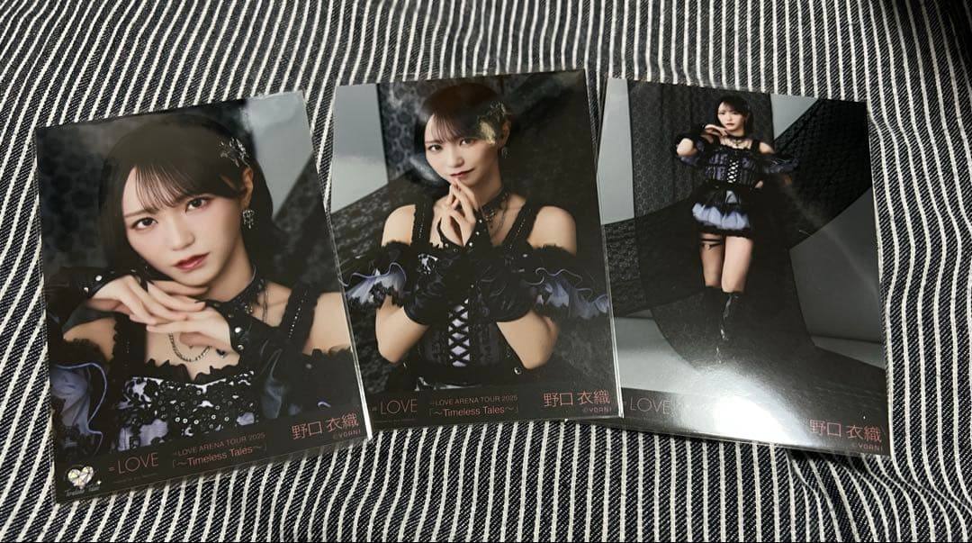 野口衣織 イコラブ 黒衣装 コンプ - メルカリ