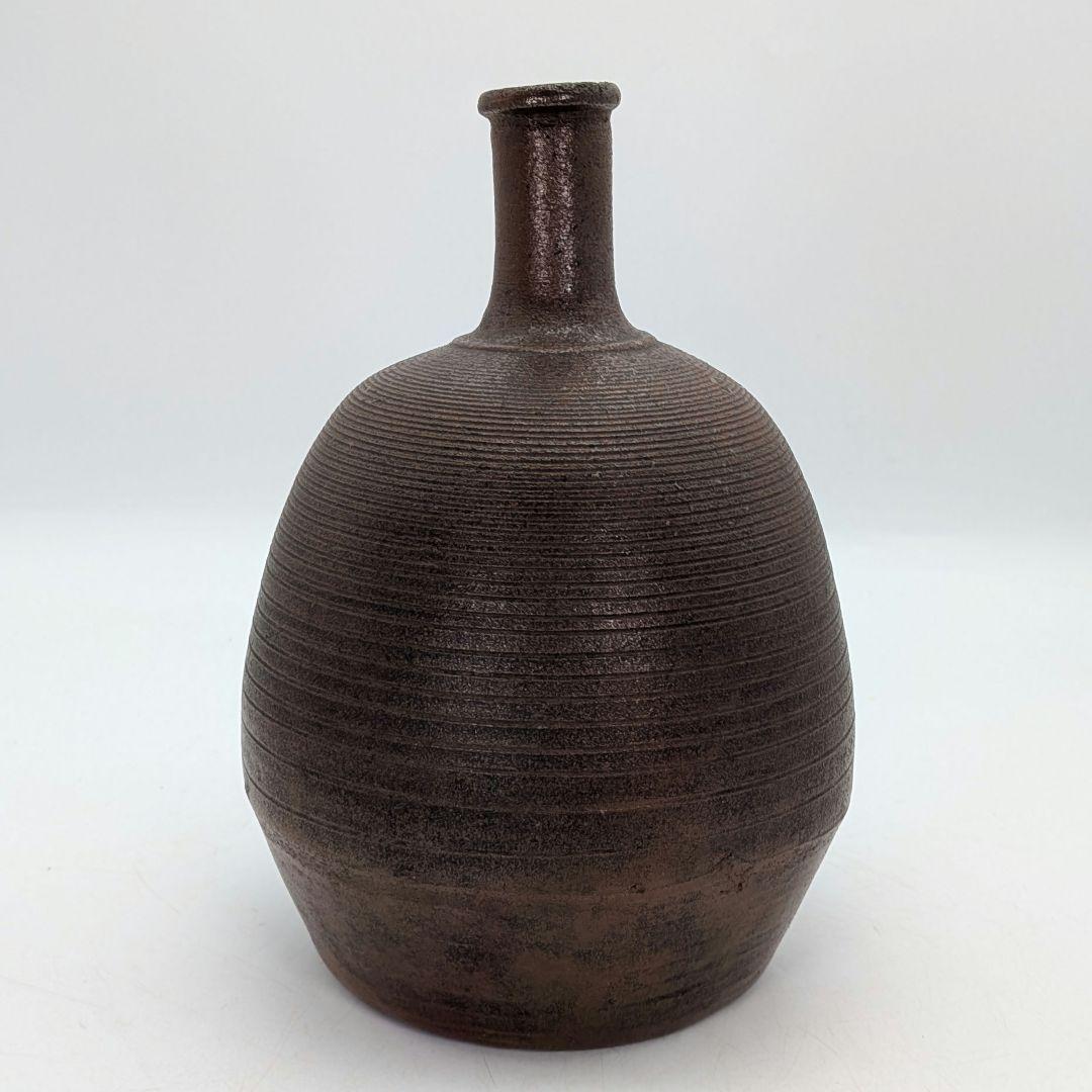 江戸末期 古備前 徳利 平八郎（木村泰武）の作 とっくり 花生 花瓶 備前焼 江戸末期 古備前 徳利 平八郎（木村泰武）の作 とっくり 花生 花瓶