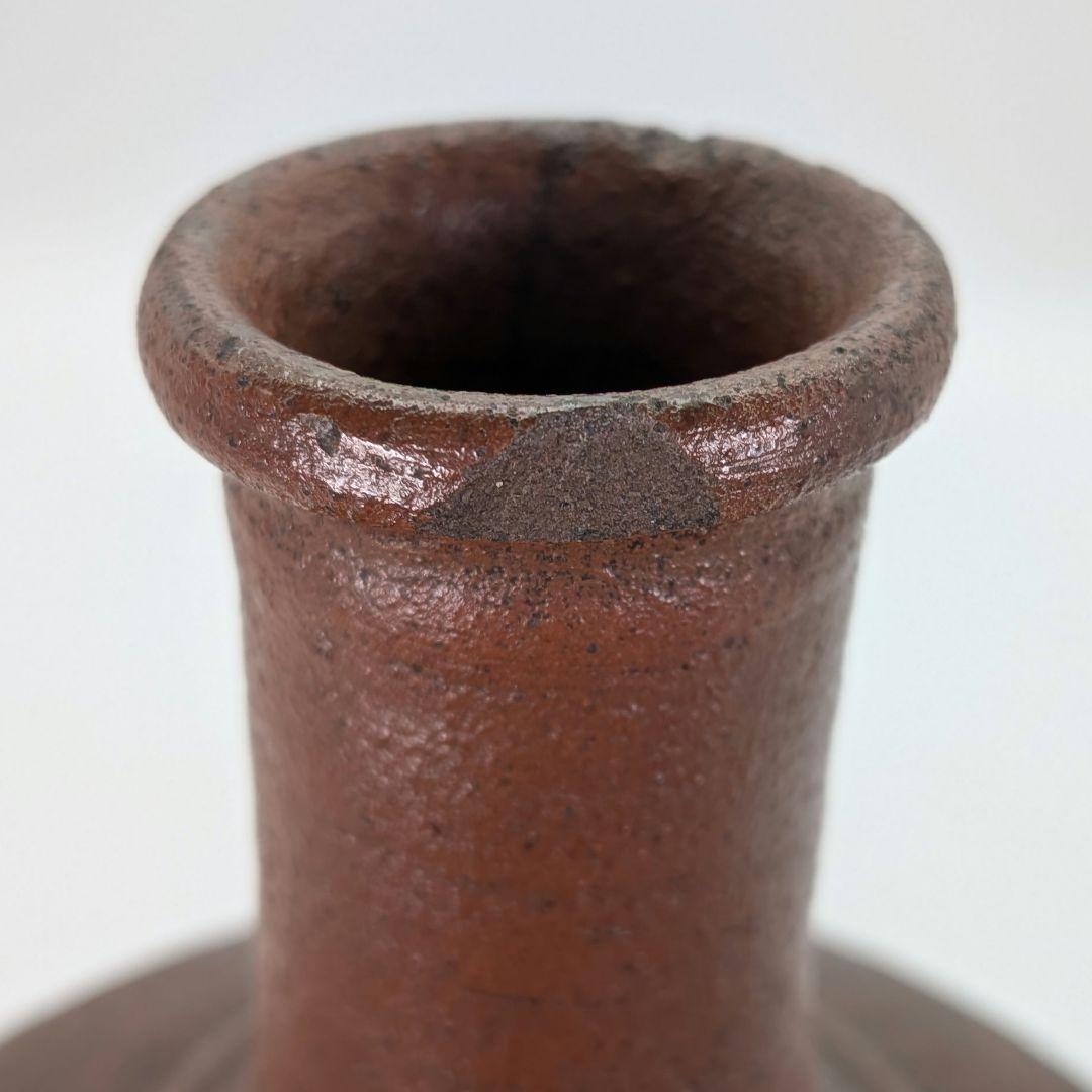江戸末期 古備前 徳利 平八郎（木村泰武）の作 とっくり 花生 花瓶