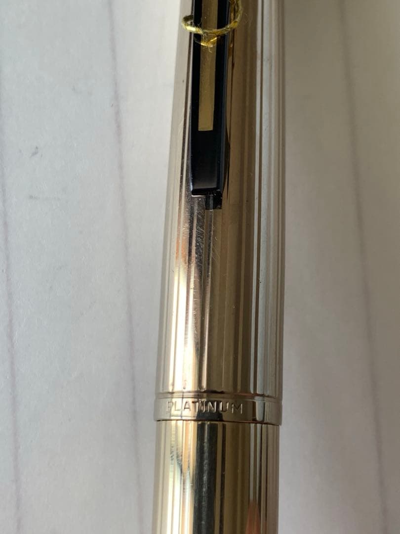 希少 プラチナ 950 シルバー GP 万年筆
