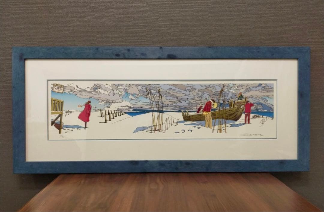 わたせせいぞう絵画】遥かなる僕たちの海 TUBE CDジャケット⭐︎コラボ作品