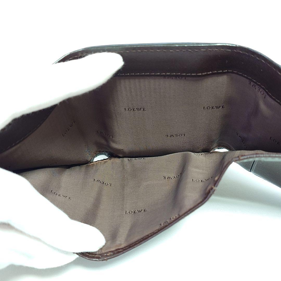 未使用 ロエベ LOEWE 財布 アナグラム コンパクト ミニ ヴィンテージ