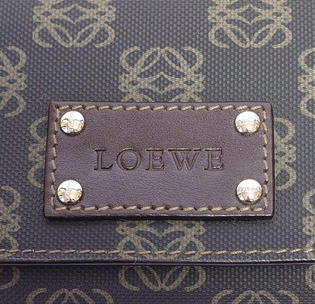 未使用 ロエベ LOEWE 財布 アナグラム コンパクト ミニ ヴィンテージ