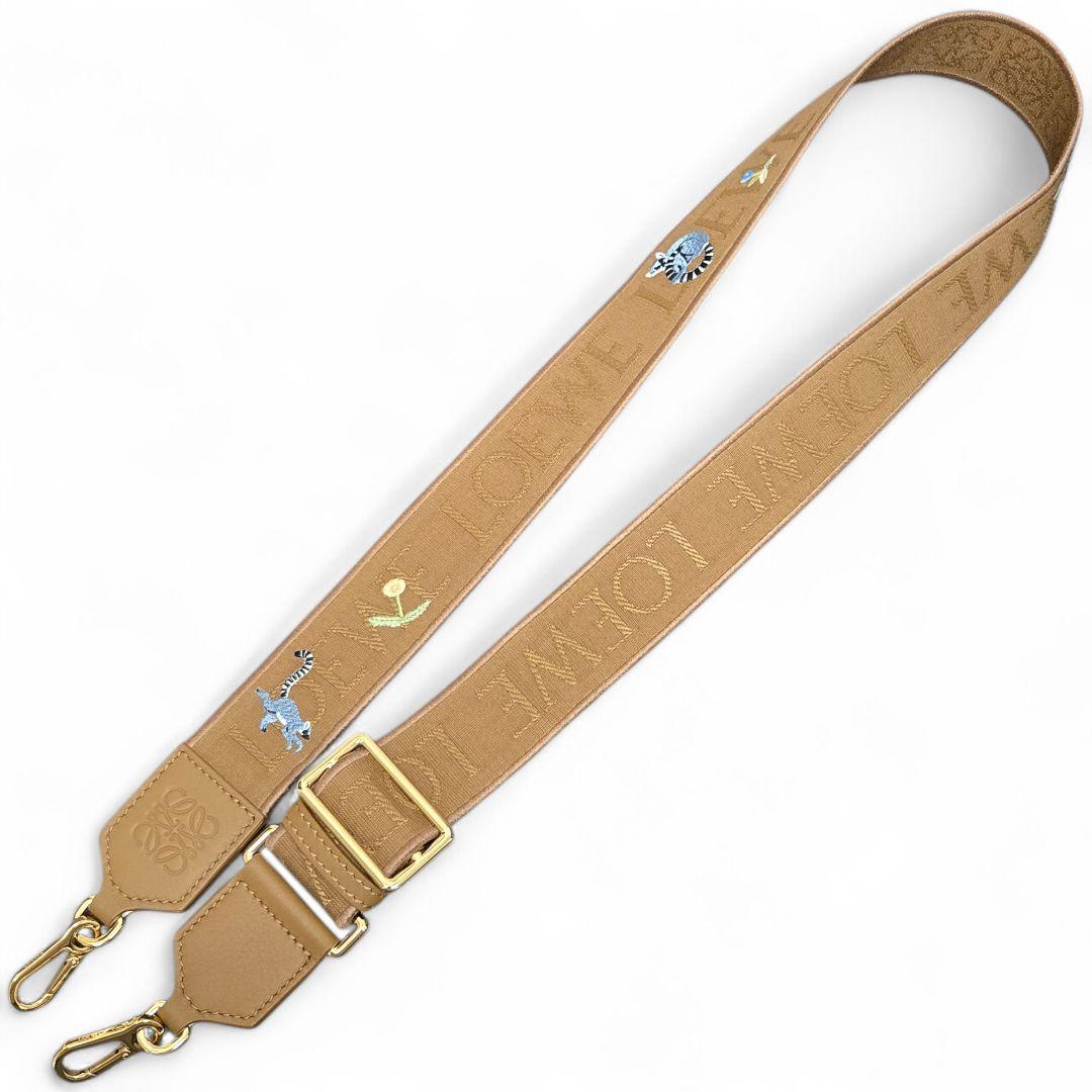 極美品✨ロエベ アナグラム ショルダーストラップ スナフジタ ワオキツネザル