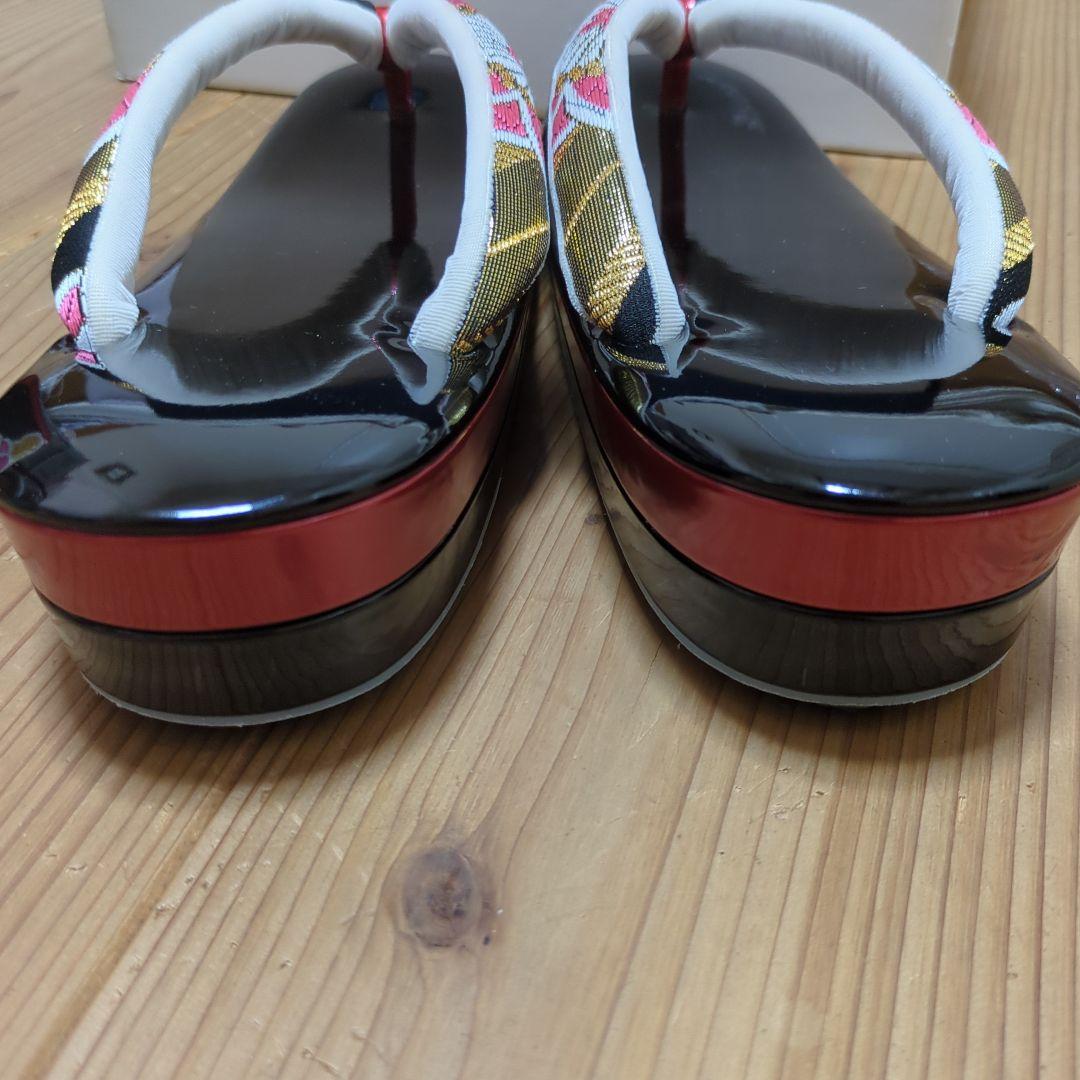 ✿大判花柄✿　成人式 草履 バッグ フェザーショール セット