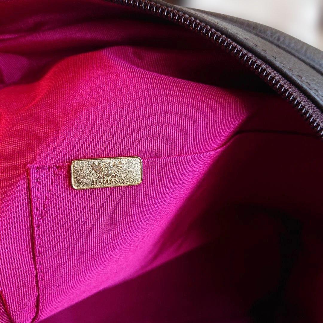 濱野皮革工藝 エヴィボストンラージ HAMANO