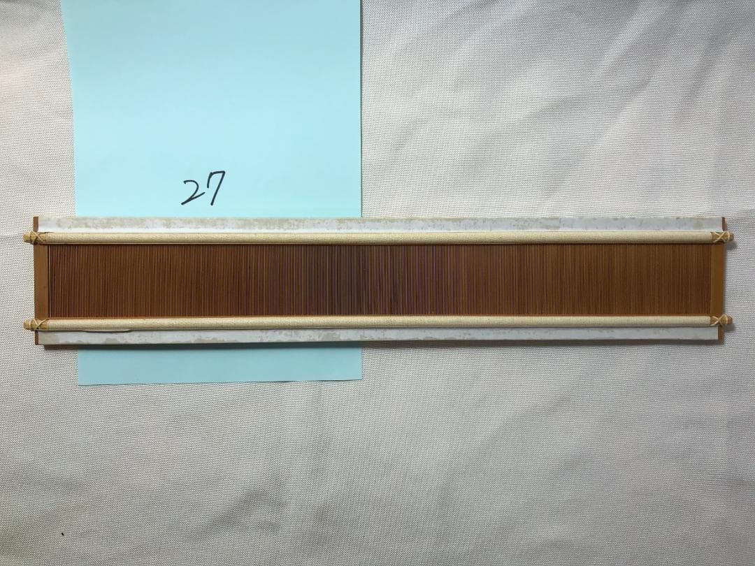 【hapiさま専用】竹筬 27+20　貴重　織り機　手工芸　手織り　ハンドメイド