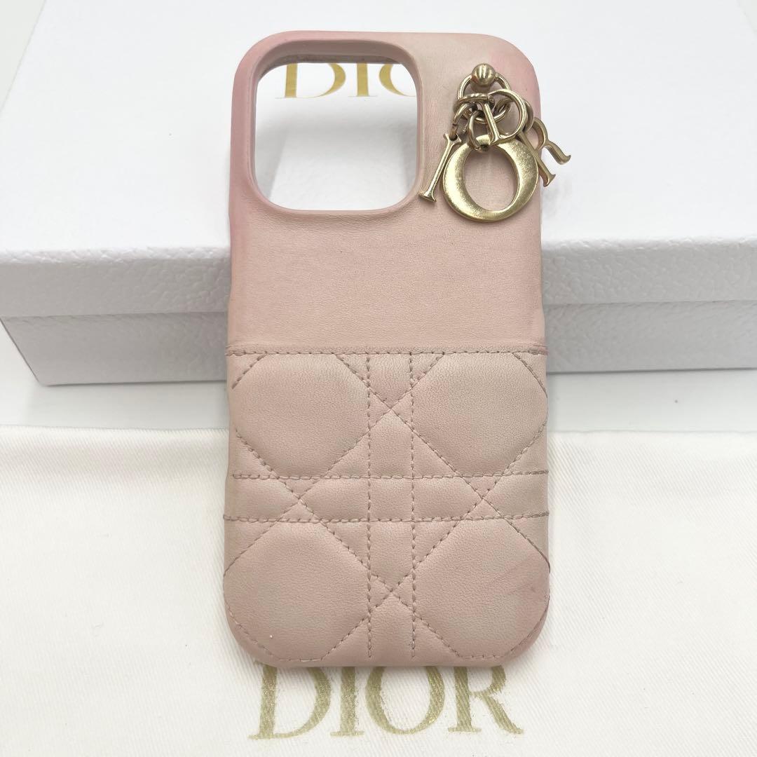 現行】ディオール iPhoneケース 16 Pro 日本限定 カナージュ DIOR