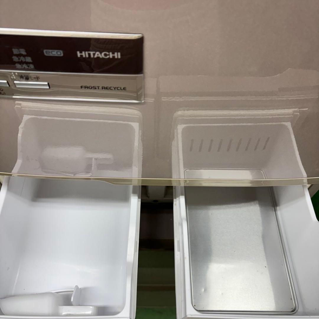546 日立　格安　大型冷蔵庫　401L 自動製氷付き　右開き　家庭用