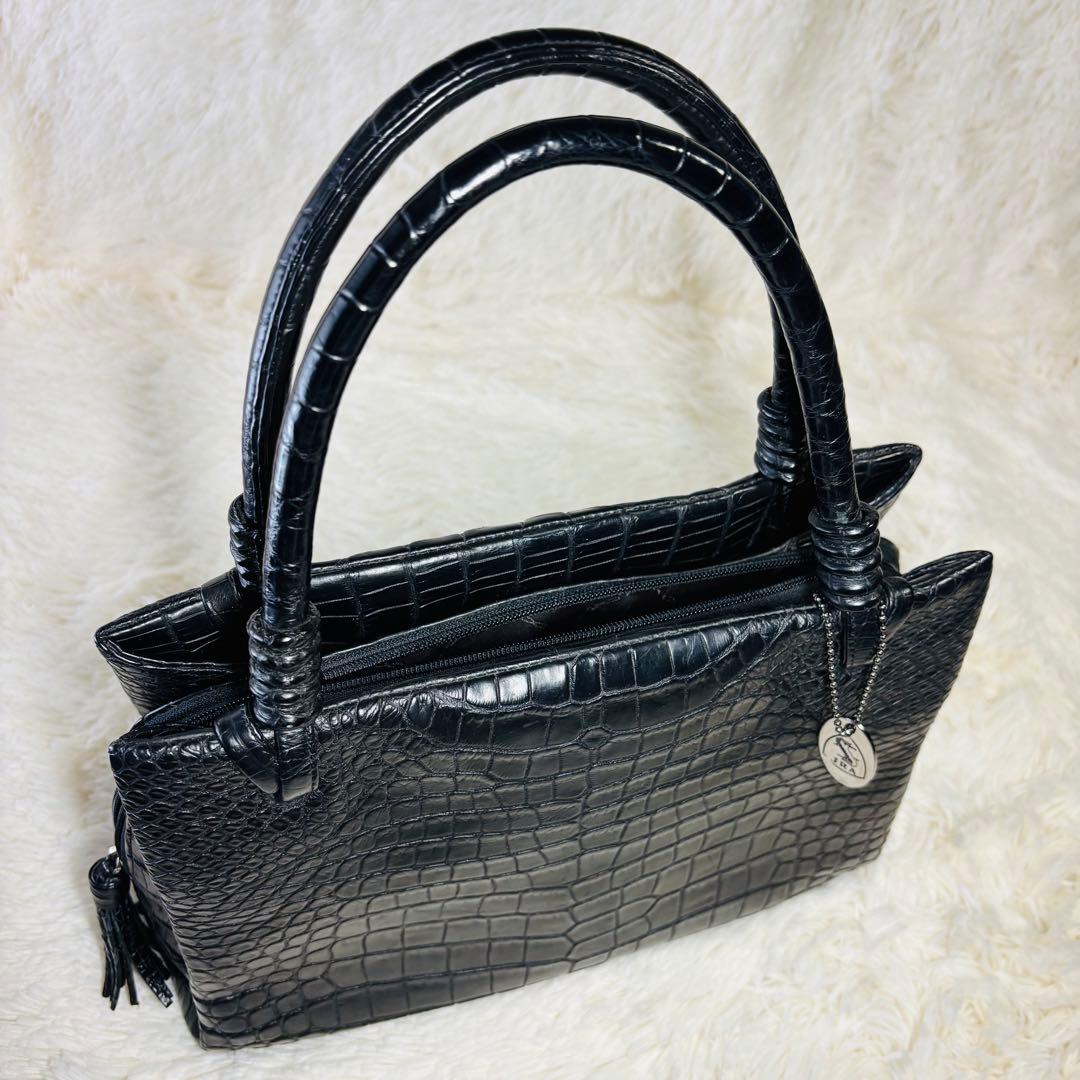 ＪＲＡ excelia クロコダイル バッグ civinile フリンジ ワニ
