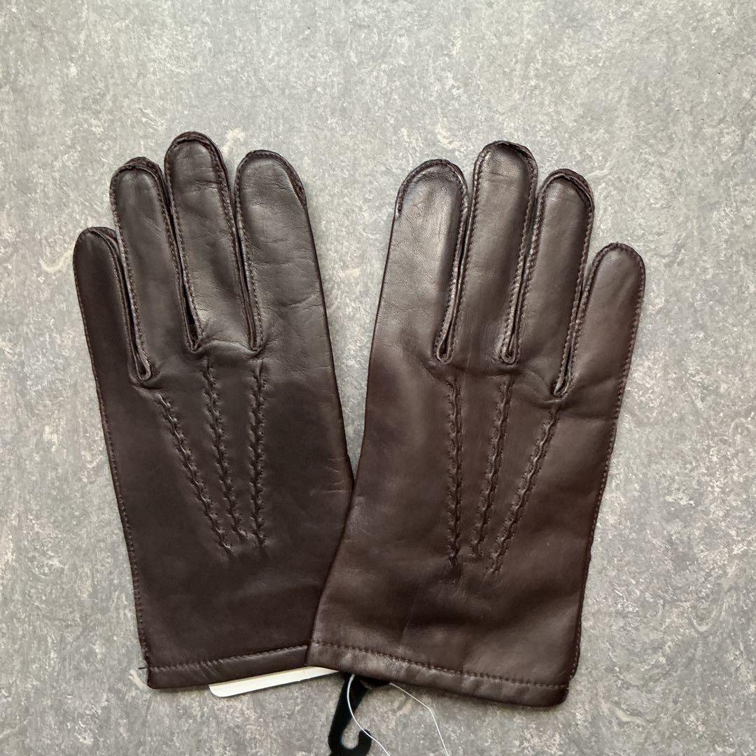 フ*ラ様 Brooks Brothers 346 レザー手袋 L ブラウン フ*ラ様 Brooks Brothers 346 レザー手袋 L ブラウン レザーグローブ(8